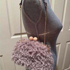 UNBILLION FAUX FUR Small purse